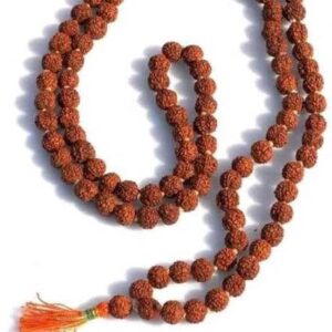 Rudraksha Mala Gold-Plated Chain