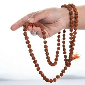 4 Mukhi Rudraksha Mala Matured Beads ( 7-7.5MM)