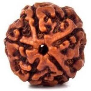 5 Mukhi Nepali Silver Wood Pendant