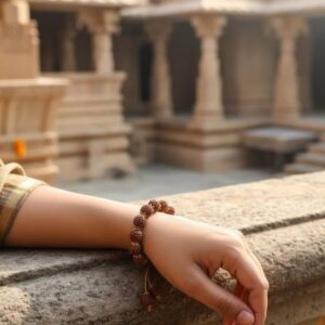 1008 Rudraksha Mala with 1 Nepali Sumero Bead