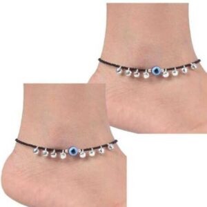 MISS VIBE Gold Trendy Snake Chain Anklet for Women | Girl