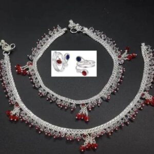 S2 Silver-Plated Thin Anklet