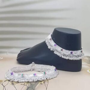 Traditional Silver Plated Anklet