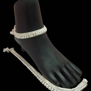 Daily Wear Gold Plated Anklets 11 Inches
