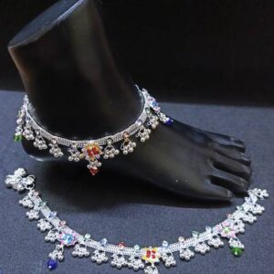 Blue Charm Evil Eye Daily Wear Anklet Stainless Steel Anklet