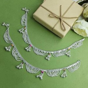 Fabric Pink Jewel Set