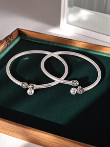 Elegant Silver Evil Eye Adjustable Anklet