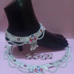 Silver Plated Anklet for Women & Girls