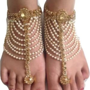 Gold-Plated Indian Anklet
