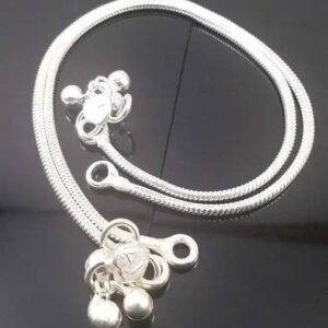 92.5 Silver Anklet