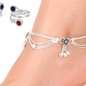 Traditional White Payal