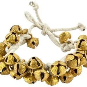 Silver Plated White Metal Anklet 10.2inch