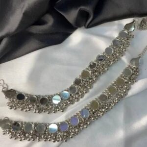 GLOWYX Gungru Anklet with Silver Toe Rings