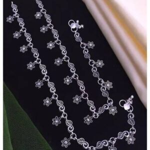 Black Bead Evil Eye Anklet