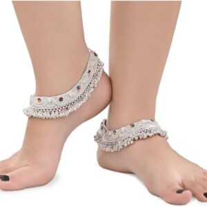 Women’s Black Thread Anklet
