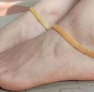 Copper Payal Anklet (Pack of 2)