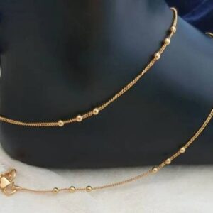 Traditional Silver Plated Anklet