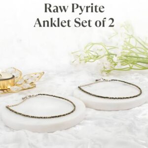 MISS VIBE Silver Flat Snake Herringbone Anklet