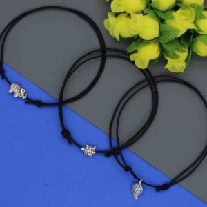 Frill/Jhallar Silver Platted Anklet