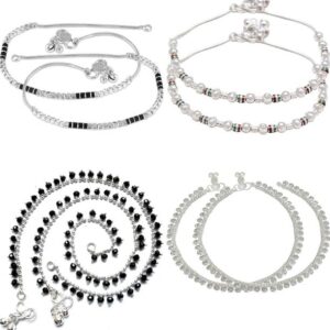 10.2” 22gms Silver-Plated Anklet