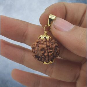 Gold Plated Eternal Grace Rudraksha Mala Gold-plated