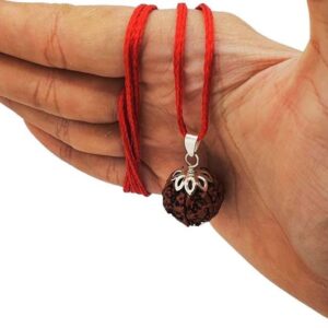 Religious Jai Durga Maa Sheravali Locket With Puchmukhi