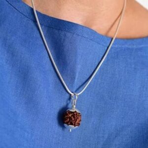 5 Mukhi Nepali 16–20mm Lab Certified Pendant