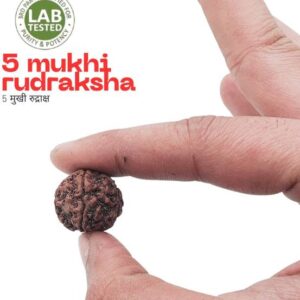 Rudraksha Mala Wood Pendant