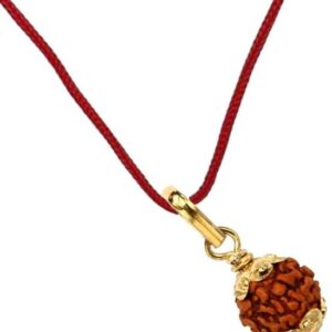Gold Plated Eternal Grace Rudraksha Mala Gold-plated