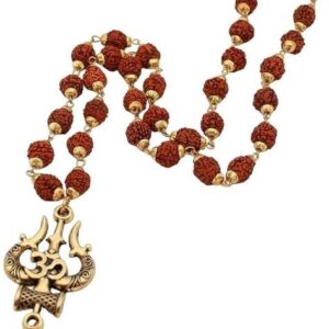 Gold Plated Eternal Grace Rudraksha Mala Gold-plated