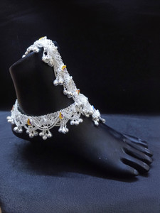 92.5 Silver Anklet