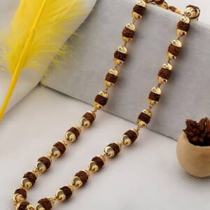 Original Karungali Rudraksha Malai 108+1 Beads 8mm