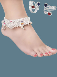 Sterling Silver Toe Anklet