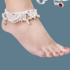 Gota Chandi Double Ghungroo Payal