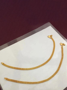 Gota Chandi Royal Double Ghungroo Payal