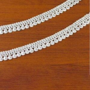 Heavy Alloy Silver Payal Anklet
