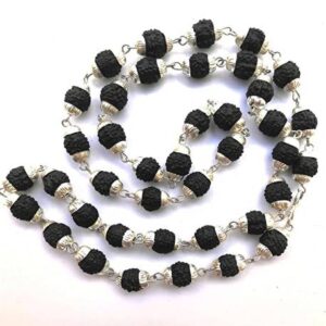 Five Face Rudraksh Beads Wood Pendant Wood