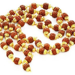 Original Black Rudraksha Mala 5mm Beads Rudraksha Chain