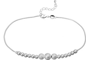 MISS VIBE Silver Snake Herringbone