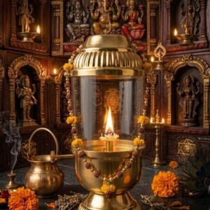 JDS Trand Glass Table Diya Set