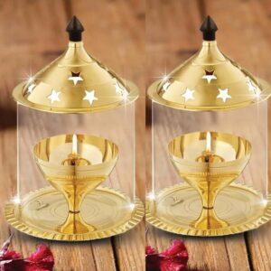 sanskaari Premium Brass & Glass