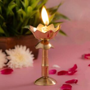 Decowill Lotus Akhand Diya