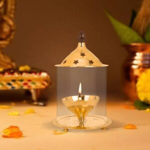 Dsh Brass Akhand Diya