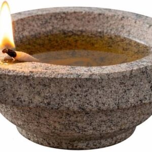 IBI Stone Diya (1 Qty)