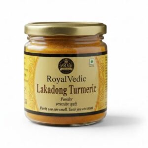 RoyalVedic Lakadong Turmeric 7–9% Curcumin