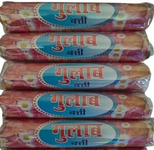 Gulab Wet Dhoop Batti Rolls (500g)