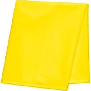 Yellow Plain Cotton Puja Cloth (1.25 Meters)
