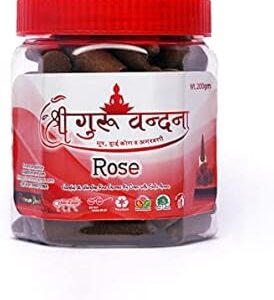 Shree Guru Vandana Rose Dry Dhoop Cones