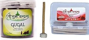 SGV Guggul Box & Rose Agarbatti (40 Sticks)