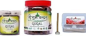 SGV Guggul Box, Guggul Cones & Rose Agarbatti